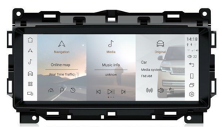 Picture of JAGUAR XE F PACE 2016-18 10.25" NAVI ANDROID 11.0 8CORE CARPLAY GV3240